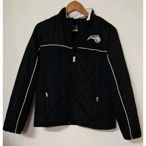 Women's Orlando Magic Puffy Jacket EUC GIII Size Large NBA4Her Beautiful
